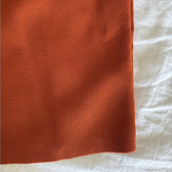 House of Harlow 1960 Terracotta Compression Sculpt Knit Top - Picture 5 of 5